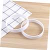 BESPORTBLE 2pcs White Pp Plastic Putting Cup Rings for Golf Training Standard Hole Aid Lightweight and Accessories for Outdoor Practice view 4
