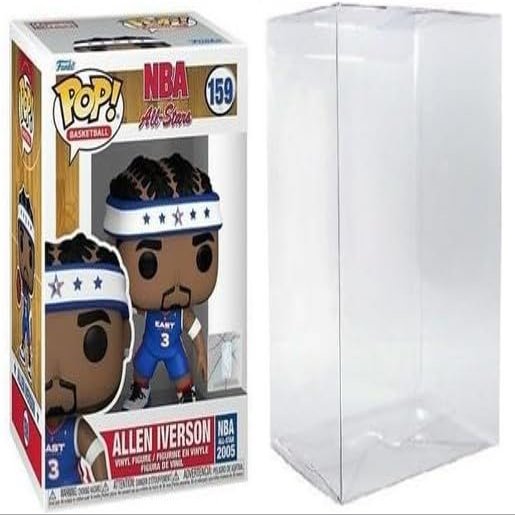 Allen Iverson 2005 All-Star Game Vinyl Figure, Collector Edition, with Protective Case