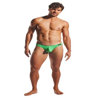 Cocksox Men's Underwear Enhancing Pouch Brief CX01 (Palm Leaf, X-Large)