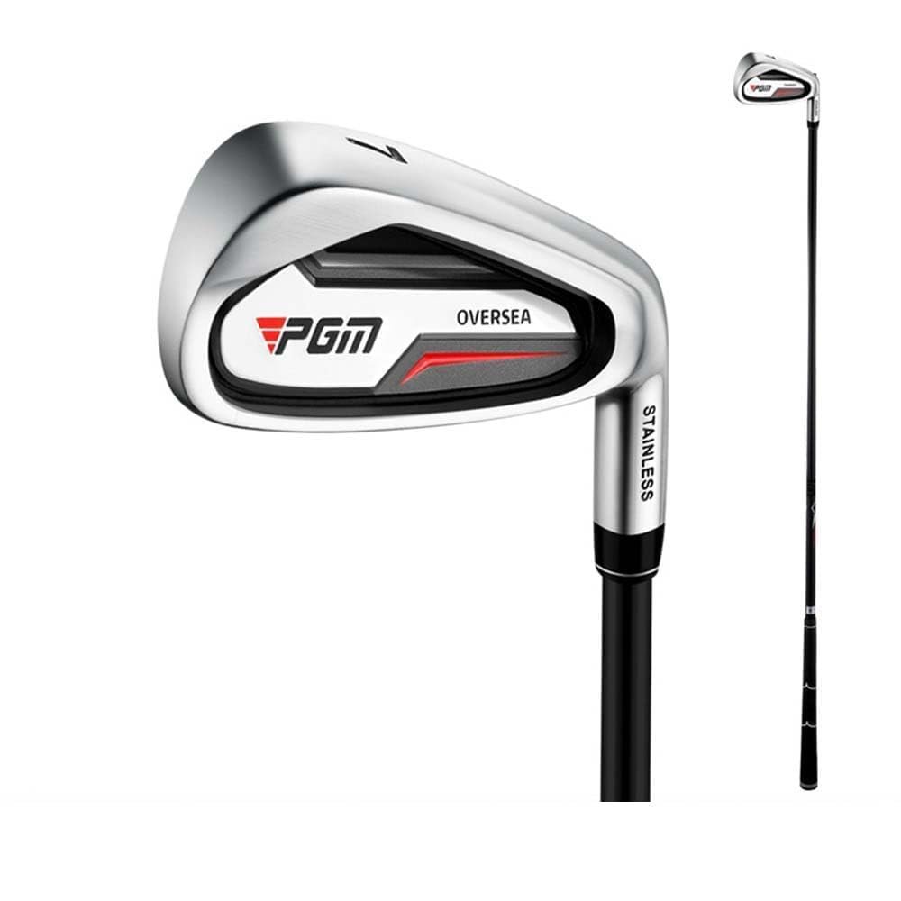 Golf Iron with Right Handed Carbon/Steel Shaft, No. 5/6/7/8/9/P/S Golf Club Iron, Low Center of Gravity Men Women Golf Iron (#8(Men),with Carbon Shaft)