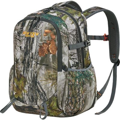 NEW VIEW Kids Hunting Backpack 30L, Camo Day Pack for Youth Hunting, Hunting Gear for Boys Ages 7-14, Size 13x6.3x17.7 Inches
