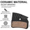 BUCKLOS 2 Pairs BL-05S Disc Brake Pads for Ceramic Shimano N03A N04C D02S D03S and Centerlock 160mm Bike Disc Brake Rotor view 3
