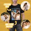 ASKITO Custom Photo and Graphic Tees: Personalized Rap, Vintage, and Couple Shirts for Special Occasions-XL Black view 2