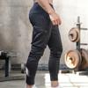 Men's Lightweight Casual Joggers Pants Elastic Waist Drawstring Cargo Sweatpants Multi-Pockets Athletic Trousers (Black,X-Large) view 3