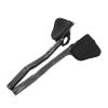 OUZINE TT Hand Rest Handle Extension Bar Handlebar Road Bike Triathlon Time Trial 3K UD 12K Full Carbon Fibre Bicycle Extended TT Style Rest Handlebar Carbon bar lightest(Gloss 3K) view 1