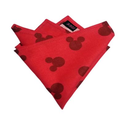 EmilyRose Couture Pocket Square Collection (Red Shadows)