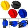 10Pcs Silicone Fishing Rod Holder Straps, 5 Hole Portable Fishing Rod Fixed Ball, Rubber Fishing Pole Clips Fly Fishing Accessories, Blue view 4