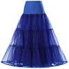 Kumeng Women's Ankle Length Petticoats Long Plus Size Wedding Slips Crinoline Underskirt for Prom Evening Wedding Dress view 1