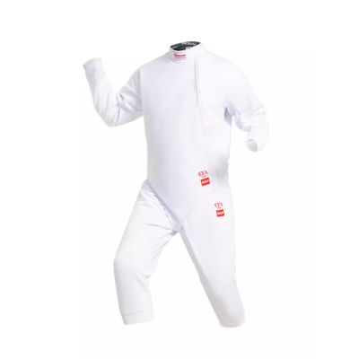 HXYhydrypd 3-Piece Fencing Suit Set, 450N, Protective Clothing for Children and Adults, Ice Silk Fencing Gear (Color : Right Hand, Size : 28#)