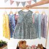 Clothes Flower Baby Girls Dress Dress Toddler Sleeveless Beach Kids Floral Girls Dress&Skirt (Dark Blue, 2-3 Years) view 2