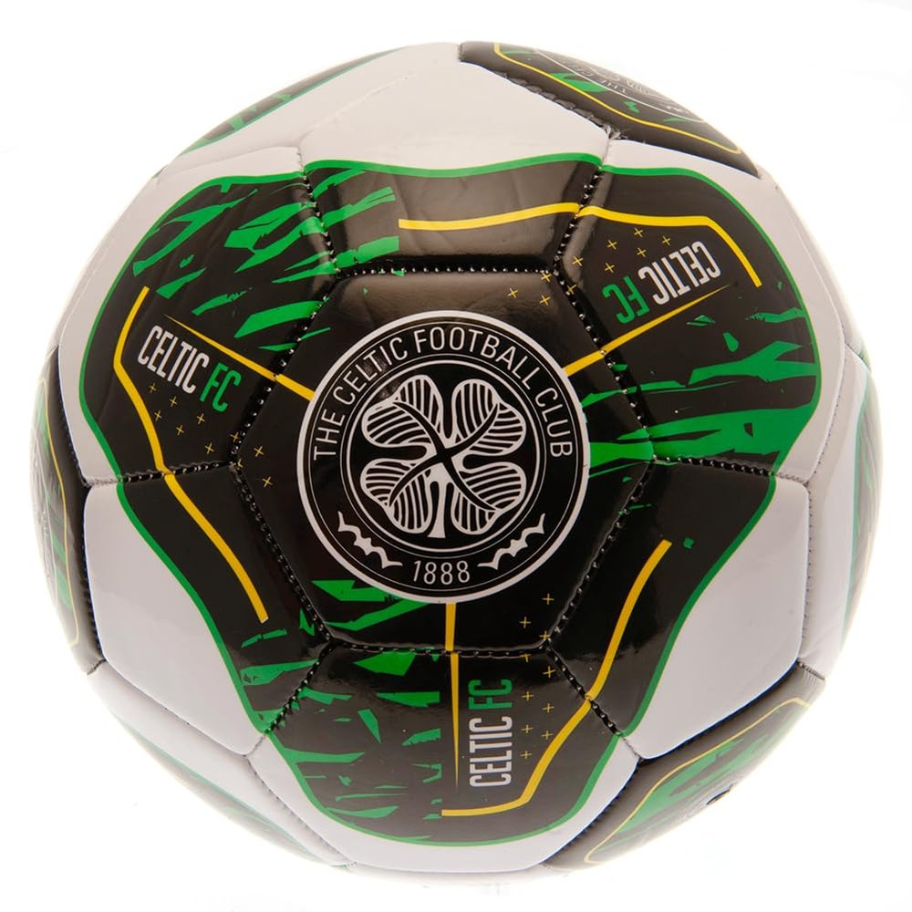 Celtic FC - Training Football (One Size) (White/Black/Green)