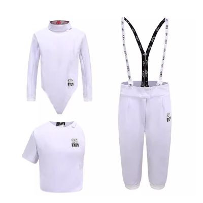 HXYhydrypd Fencing Suit, 3-Piece Set for Children and Adults, Suitable for Competition, 350N, Fencing Gear (Color : Right Hand, Size : 50#)
