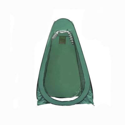 GeRRiT Pop-Up Privacy Tent, 190Cm High Outdoor Shower Tent, Foldable Camping Toilet, Suitable for Outdoor Shower, Fishing, Beach, Green