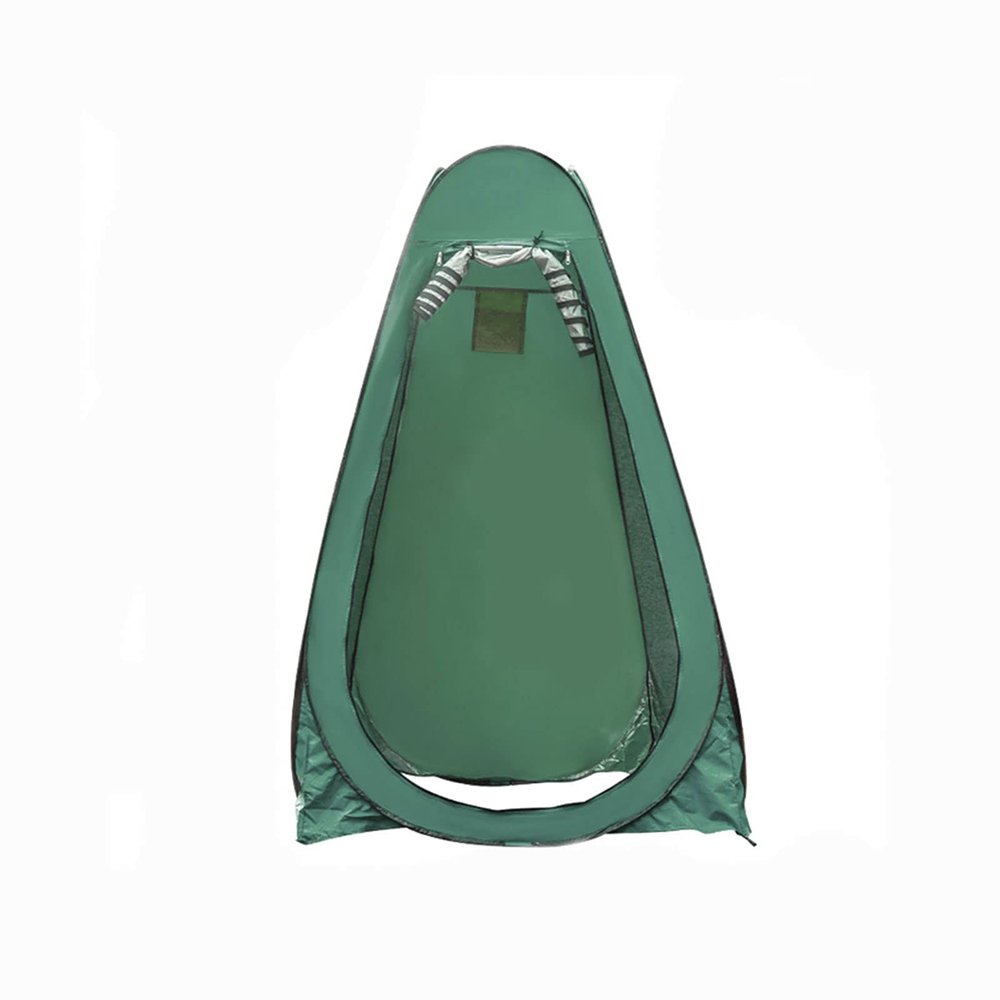 GeRRiT Pop-Up Privacy Tent, 190Cm High Outdoor Shower Tent, Foldable Camping Toilet, Suitable for Outdoor Shower, Fishing, Beach, Green