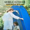 GeRRiT Pop-Up Privacy Tent, 190Cm High Outdoor Shower Tent, Foldable Camping Toilet, Suitable for Outdoor Shower, Fishing, Beach, Green view 2