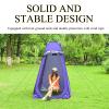 GeRRiT Pop-Up Privacy Tent, 190Cm High Outdoor Shower Tent, Foldable Camping Toilet, Suitable for Outdoor Shower, Fishing, Beach, Green view 3