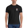 WOLEN Combat Assault Battalion Men's T-Shirt Casual Short Sleeved T-Shirt Black, X-Large view 4