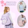 Armbq Girls Backpack, Cute School Backpack for Teen Girls, Elementary Bookbag with Multi Pockets (Purple) view 2