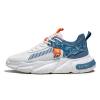 SPWAGYM Mens Running Tennis Walking Shoes Cushioning Mens Sneakers Workout Casual Sports Shoes for Men White Blue Size 8.5 view 1