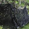 Camouflage Netting for Gardens,Outdoor Shade Camo Nets,Military Nets,Black Camouflage Mesh,Lightweight and Durable,1/2/3/4/5/6/7/8/9/10m,Black-1x8m(3.3 * 26.2ft) view 4