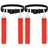 DkOvn Flag Football Belt, 2pcs Adjustable Flag Football Belt with Belt and Flags, for Youths, Adults view 1