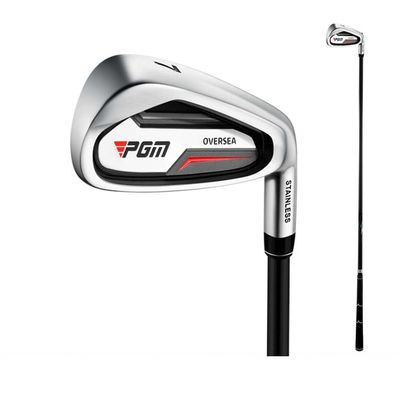 GRASKY Golf Iron with Right Handed Carbon/Steel Shaft, No. 5/6/7/8/9/P/S Golf Club Iron, Low Center of Gravity Men Women Golf Iron (#5(Men),with Carbon Shaft)