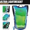 Hydration Backpack Pack with 2L Water Bladder Rave Essentials Lightweight Bag for Hiking, Running Vest, Music Festival for Men Women (Green) view 2