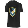 WOLEN US Army Security Agency Men's T-Shirt Casual Short Sleeved T-Shirt, 6X-Large, Black view 3