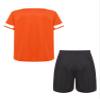 Fldy Boys Soccer Sports Training Uniforms Kids Youth Athletic Football Soccer Jersey Shirt and Shorts Kit D 5-6 Years view 2