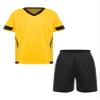 Fldy Boys Soccer Sports Training Uniforms Kids Youth Athletic Football Soccer Jersey Shirt and Shorts Kit B 5-6 Years view 1