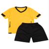 Fldy Boys Soccer Sports Training Uniforms Kids Youth Athletic Football Soccer Jersey Shirt and Shorts Kit B 5-6 Years view 3
