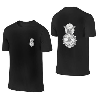 WOLEN USAF Security Forces Men's T-Shirt Casual Short Sleeved T-Shirt Black, XX-Large