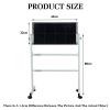 XLTFUC Table Tennis Rebound Board,Professional Table Tennis Return Board,Indoor Training Equipment with Adjustable Caster Wheels,Suitable for Home Gyms and Schools view 2
