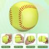 Arrowbash 1 Pack Softball Pitching and Throwing Spin Trainer 12 Inch Softball Training Equipment Pitcher Overhand Thrower Training Aid Leather Ball with Raised Stitched Seams for Softball Practice view 4