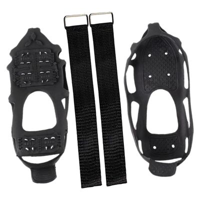 LIFKOME Non-Slip Hiking Boot Covers Ice Gripper Crampons for Men Women Boys and Girls of Shoes Crampons