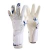 PLbSe Soccer Goalkeeper Gloves Goalie Training Gloves Strong Grip Anti-Slip and Breathable for Adults and Children (White,7) view 2