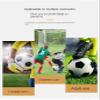 PLbSe Soccer Goalkeeper Gloves Goalie Training Gloves Strong Grip Anti-Slip and Breathable for Adults and Children (White,7) view 4