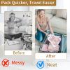 20 Pack Shoe Bags for Travel, 15.7" x 11.8" Clear Travel Shoe Bags for Packing, Large Waterproof Portable Drawstring Travel Shoe Storage Bag Travel Essentials Women for and Men view 4