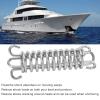 113mm Shock Spring Stainless Steel Mooring Line Spring Shock Absorbing Multifunctional Damper Porch Swing Spring Marine Hardware for Boat Yacht Park view 4