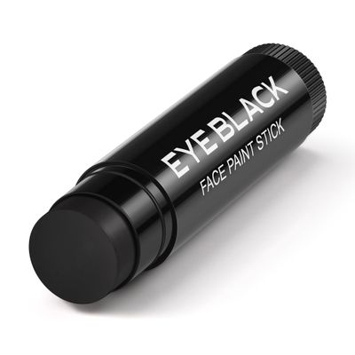 Wismee Baseball Eye Black, Anti-Glare Under Eye Sports Grease Stick for Baseball Softball Soccer Lacrosse Hockey Athletes Sports Training, Sports Eye Black Stick (Black)
