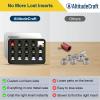 AltitudeCraft Bullet Comparator Kit with 14 Inserts, Universal Fit for .17 to .45 Calibers, Precision Reloading Supplies and Equipment and Gauge Tool with Tin Box, Anodized Aluminum view 4