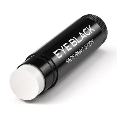 Wismee Baseball Eye Black, Anti-Glare Under Eye Sports Grease Stick for Baseball Softball Soccer Lacrosse Hockey Athletes Sports Training, Sports Eye Black Stick (White)