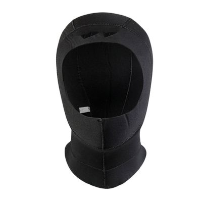 Bestgift Diving Headgear Men's and Women's 3mm Snorkeling Surfing Sunscreen Diving Swim Cap Black XL