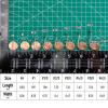 Dr.Fish 100 Pack Octopus Hooks Baitholder Fishing Hooks for Saltwater & Freshwater Live Bait Fishing, Bass Walleye Striper #6 view 2