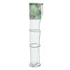 PATIKIL 59"x10" Fishing Cage Basket, Collapsible Fishing Bait Mesh Nylon Fish Keeping Net with Anchor Bolt for Bait Storage Crayfish Minnows Shrimps view 1