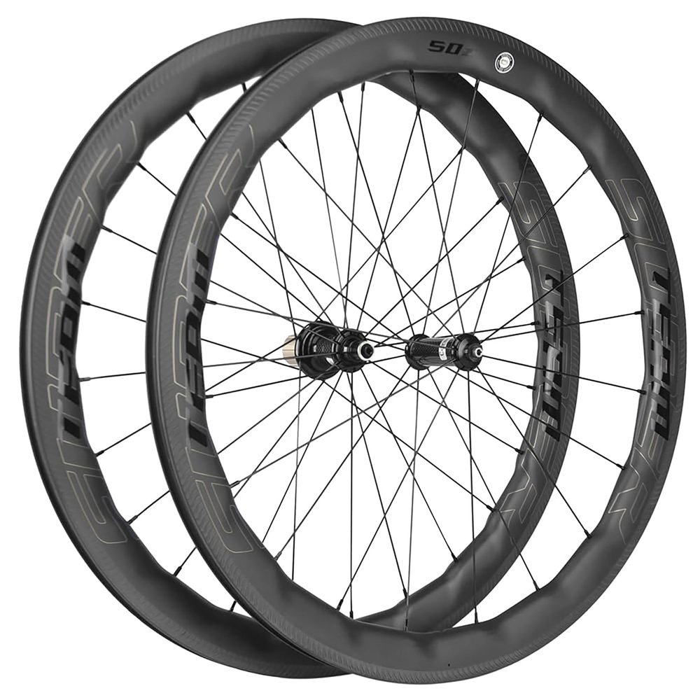 Superteam Carbon Fiber Road Bike Wheels 700c Tubeless Wheelset Rim V Brake Matte Finish, 50mm Depth 25mm Width Straight Pull Hub Fit for 8/9/10/11 Speed