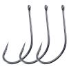 Dr.Fish 100 Pack Fly Hooks Streamer Stinger Wide Gap, Offset Saltwater Bass Fly Tying Hooks Wooly Bugger Clouser Minnow #10 view 1