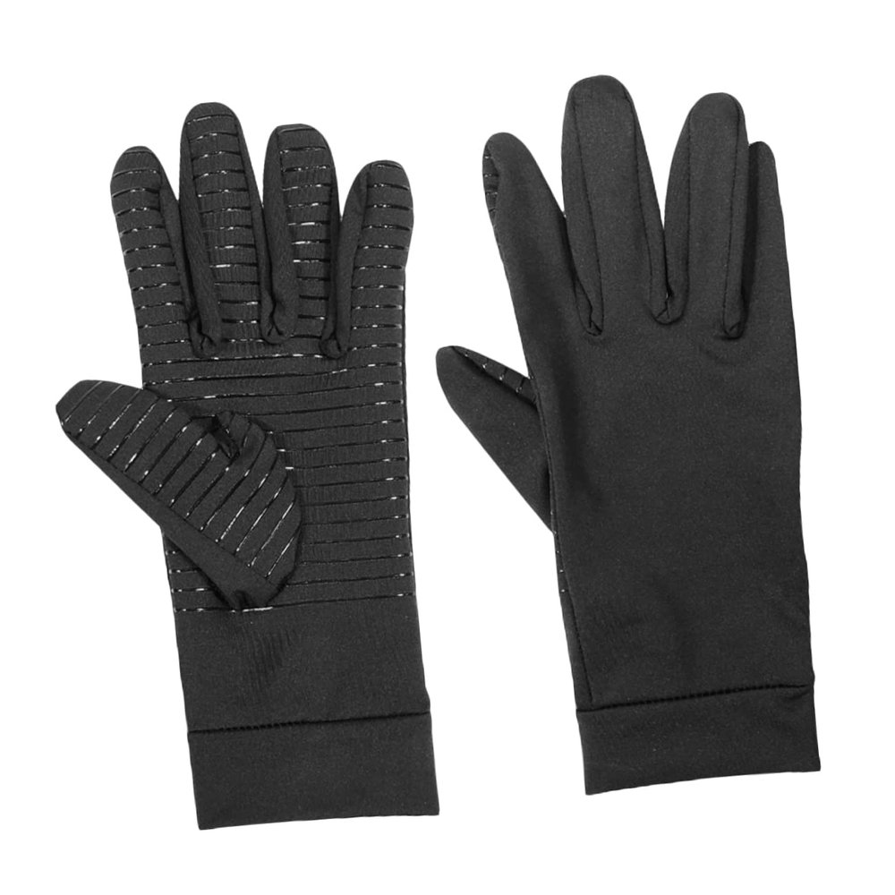 FRCOLOR 1pair Non- Compression Gloves for Cycling - Elastic for Sports Workouts and Daily Use Comfortable Fit for Men and Women