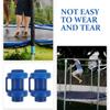 Luxshiny 2pcs Trampoline Tube Covers Wear-Resistant Rod Caps for Trampoline Poles Easy Installation Accessories for Boys and Girls view 2