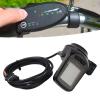 CDQL S886 Ebike LCD Display Panel - Lightweight Waterproof LCD Display Panel with Thumb Throttle Headlight Connector - Motor Brushless Controller - for Electric Bicycle view 4